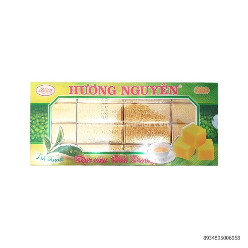 Bánh Đậu Xanh Trà Xanh Hương Nguyên 300G Bánh Đậu Xanh Trà Xanh Hương Nguyên 300G